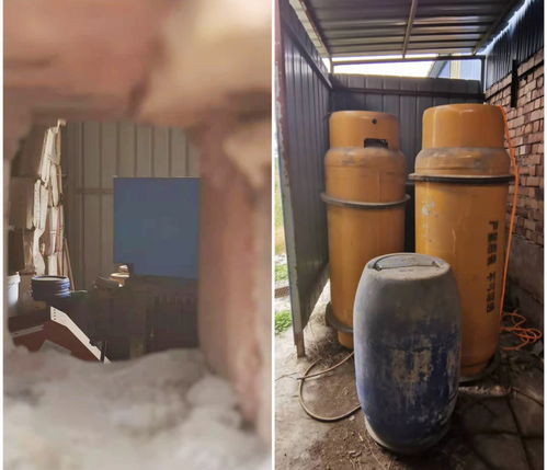 宝丰县商酒务镇 企业厂房建在河床上,生产三无产品流向市场